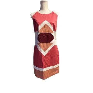 EDC by Esprit  Dark Pink triangle Dress with 3 triangles Super Soft